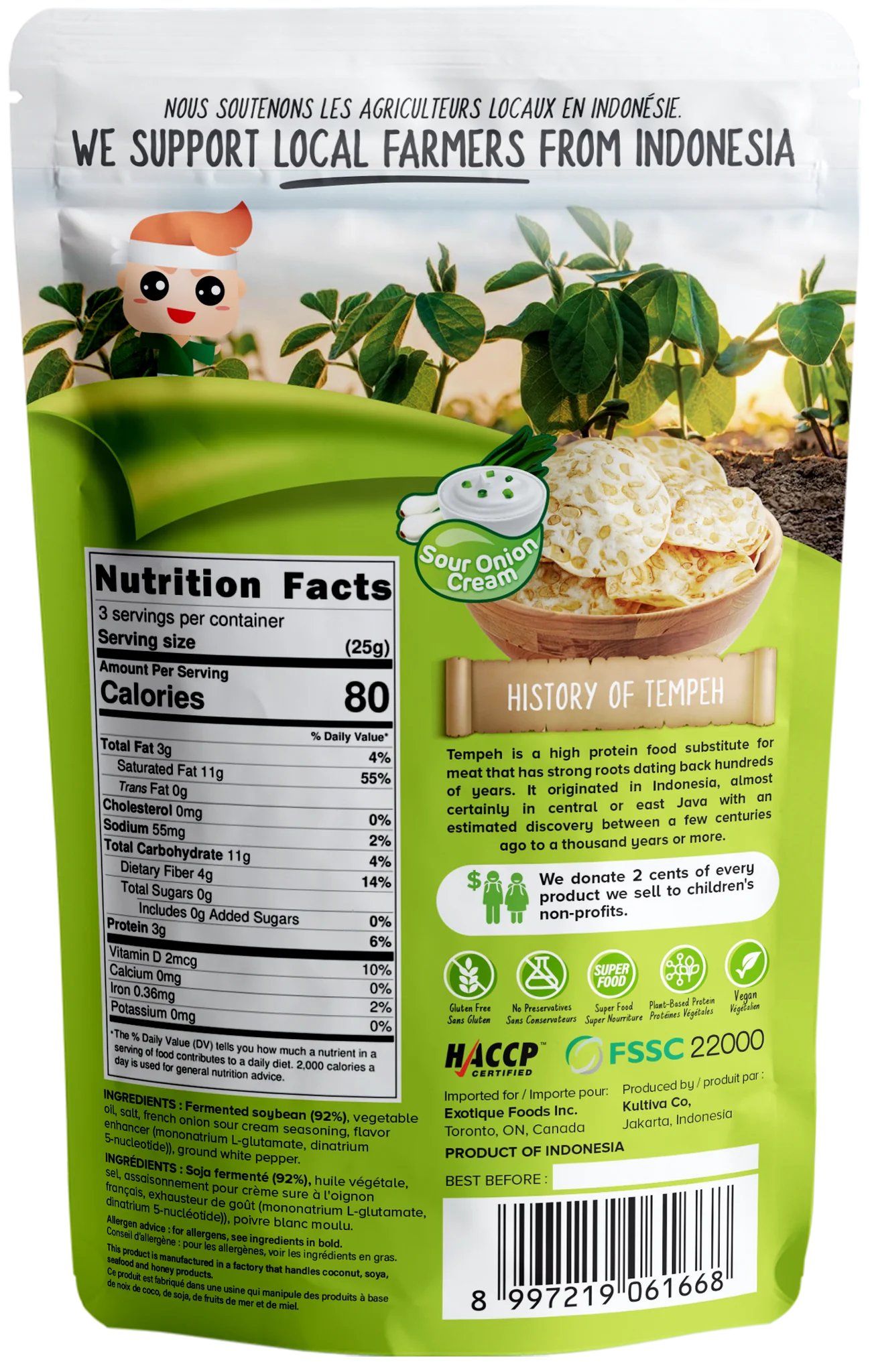Sour Cream & Onion Flavour (2-Pack)
